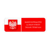 Polen - Rücksendeadresse "Patriotic Soccer Polska" (Vorne)