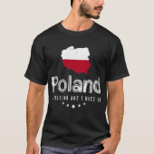 Polen ruft an und ich muss T - Shirt gehen (Vorderseite)