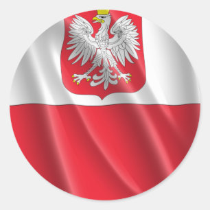 POLEN RUNDER AUFKLEBER