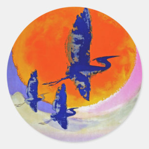 Polen Runder Aufkleber