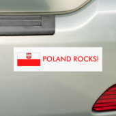 Polen schaukelt Autoaufkleber (Auf Auto)