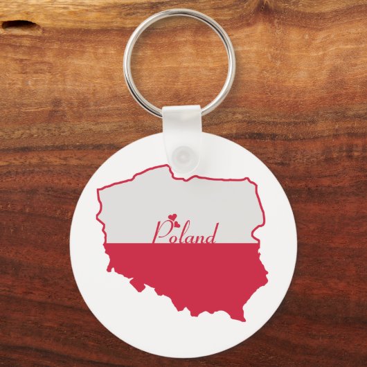 Polen Schlüsselanhänger (Vorderseite)