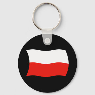 Polen Schlüsselanhänger der Flagge