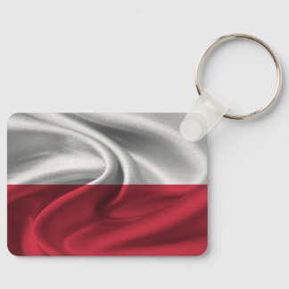 Polen Schlüsselanhänger der Flagge