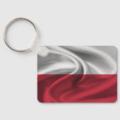 Polen Schlüsselanhänger der Flagge (Rückseite)