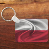 Polen Schlüsselanhänger der Flagge (Rückseite)