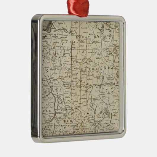 Polen Silbernes Ornament (Rechts)