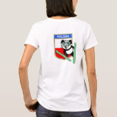 Polen Skisprung Panda T-Shirt (Rückseite)