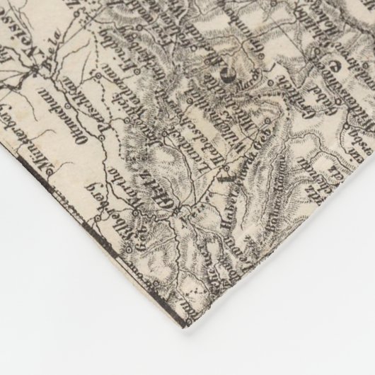 Polen, Slowakei Fleecedecke (Ecke)