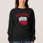 Polen Souvenir Sweatshirt, Sweatshirt (Vorderseite)