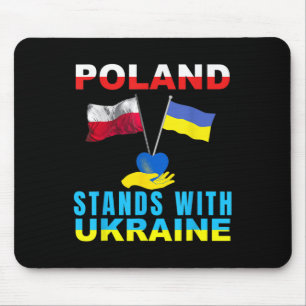 Polen steht hinter der Ukraine Polnische Ukraine-F Mousepad