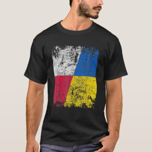 Polen steht hinter der Ukraine Polnische Ukraine-F T-Shirt