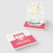 Polen Steinuntersetzer (Seitenansicht)