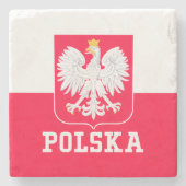 Polen Steinuntersetzer (Vorderseite)