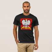 Polen stilisiertes Eagle T-Shirt (Vorne ganz)