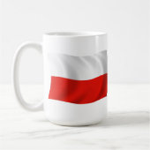 Polen Tasse der Flagge (Links)