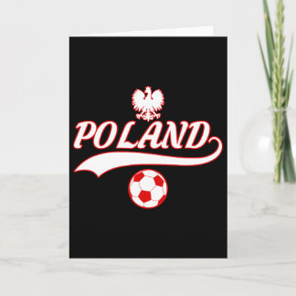 Polen Team Welt Fan Fußball 2018 Trikot Cup Fan  Karte