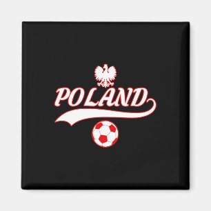 Polen Team Welt Fan Fußball 2018 Trikot Cup Fan Magnet