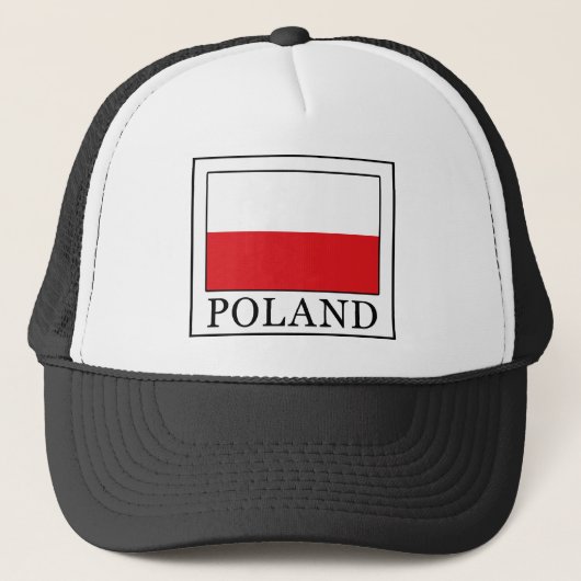 Polen Truckerkappe (Vorderseite)