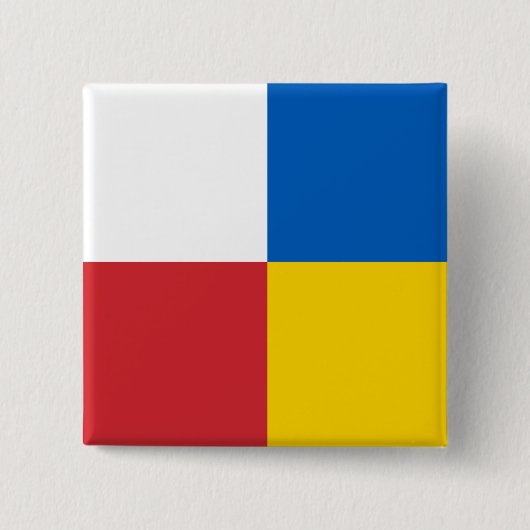 Polen Ukraine Button (Vorderseite)