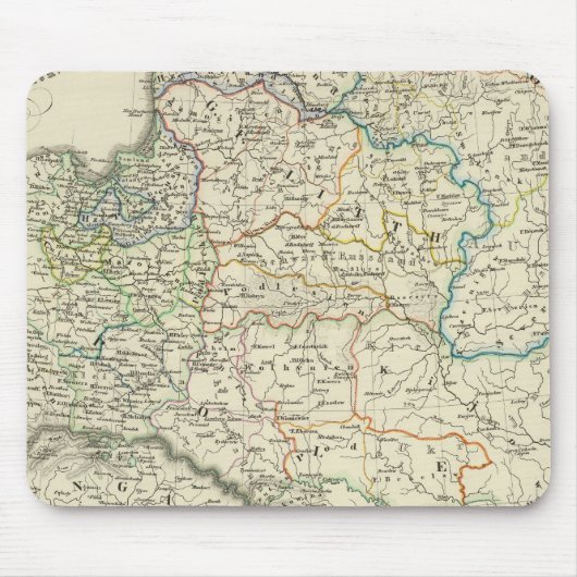 Polen und Litauen 1386-1572 Mousepad (Vorne)