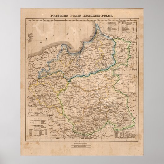 Polen und Russland Poster (Vorne)