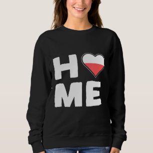 Polen - Ursprungsflagge Polnische Nationalfarben Sweatshirt
