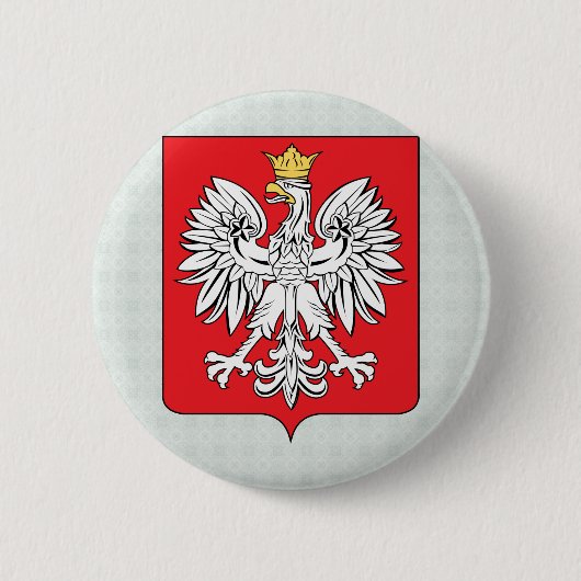 Polen-Wappen Detail Button (Vorderseite)