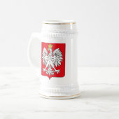 Polen-Wappen Tasse (Vorderseite Links)