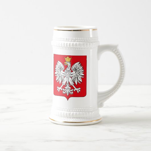 Polen-Wappen Tasse (Rechts)