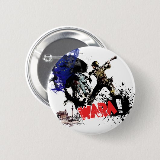 Polen Wara! Button (Vorne & Hinten)