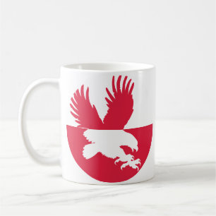 Polen Weißschwanzadler Polnischer Landtier Kaffeetasse