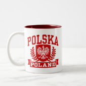Polen Zweifarbige Tasse (Links)