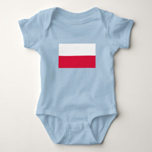 Polenflagge Baby Strampler