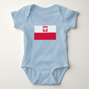 Polenflagge Baby Strampler