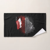 Polenflagge Badhandtuch Set (Handtuch)