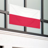 Polenflagge Banner (Äußeres Gebäude)