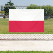 Polenflagge Banner (Insitu)