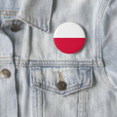 Polenflagge Button (Beispiel)