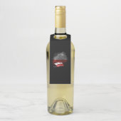 Polenflagge Flaschenanhänger (Auf Flasche)