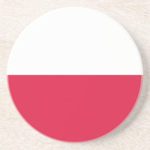 Polenflagge Getränkeuntersetzer