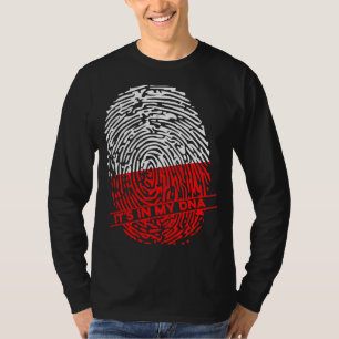 Polenflagge in meiner polnischen DNA T-Shirt