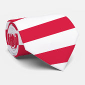 Polenflagge Krawatte (Gerollt)