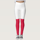 Polenflagge Leggings (Vorderseite)