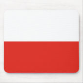 Polenflagge Mousepad (Vorne)