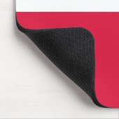 Polenflagge Mousepad (Ecke)