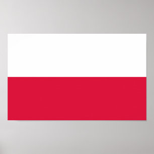 Polenflagge Poster