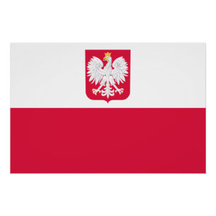 Polenflagge Poster