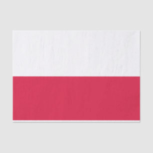 Polenflagge Seidenpapier