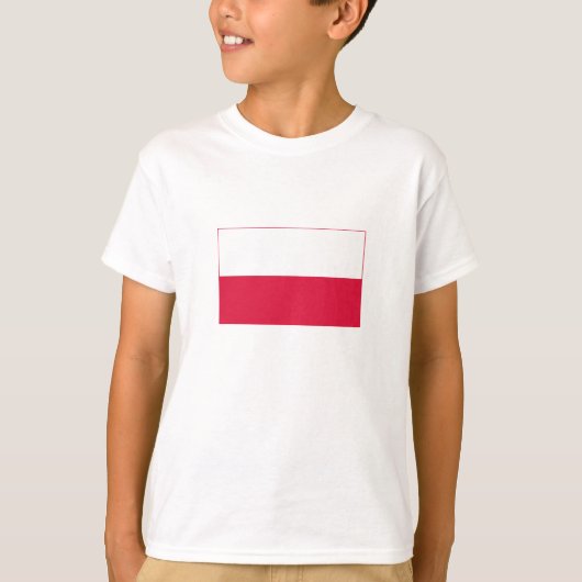 Polenflagge T-Shirt (Vorderseite)